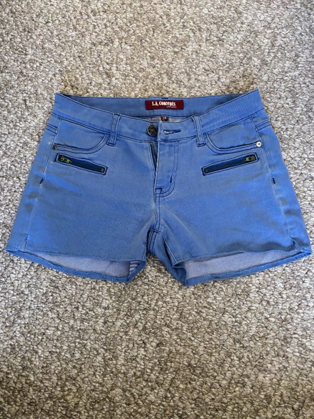 Customized Blue Jean Shorts